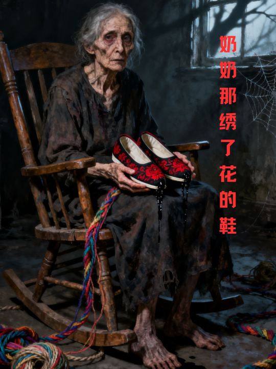 奶奶那绣了花的鞋封面