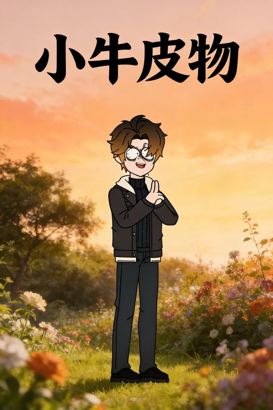 小牛皮物封面