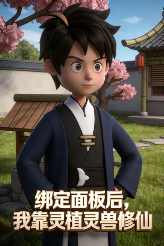 绑定面板后,我靠灵植灵兽修仙封面
