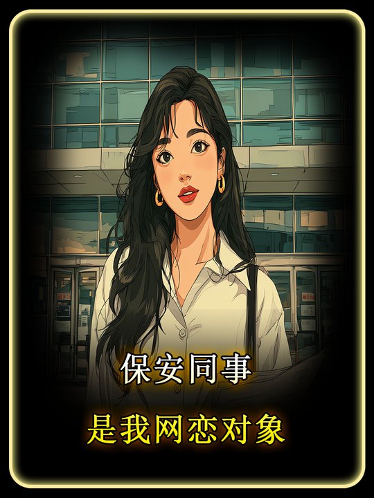 保安同事是我网恋对象封面