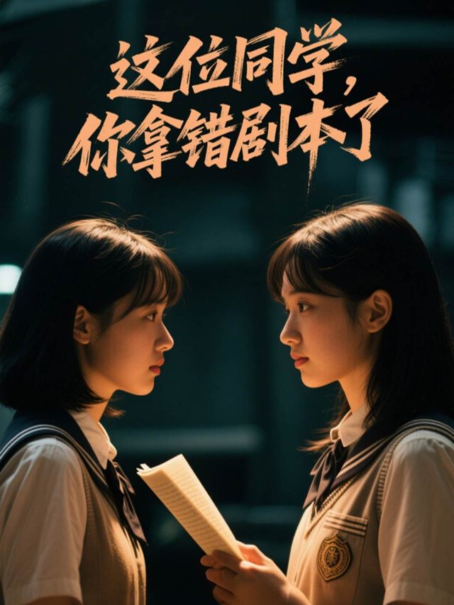 这位同学,你拿错剧本了封面