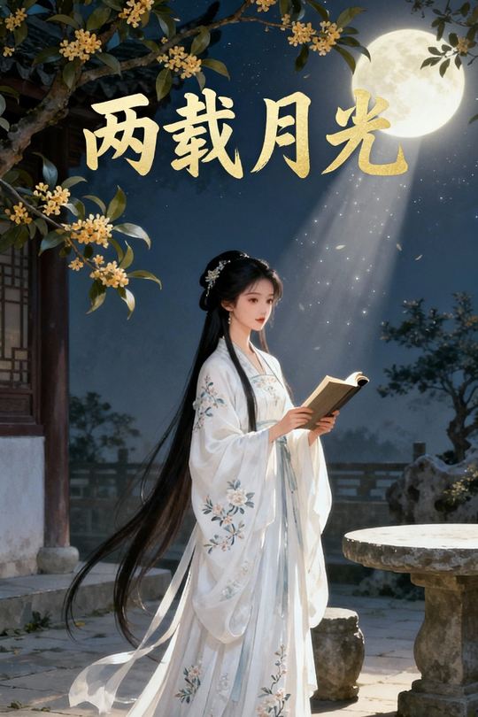 两载月光封面