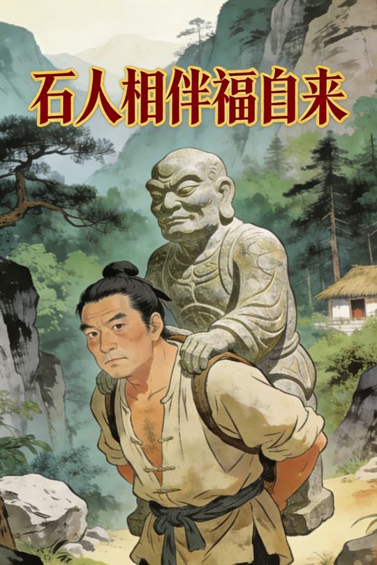 石人相伴福自来封面