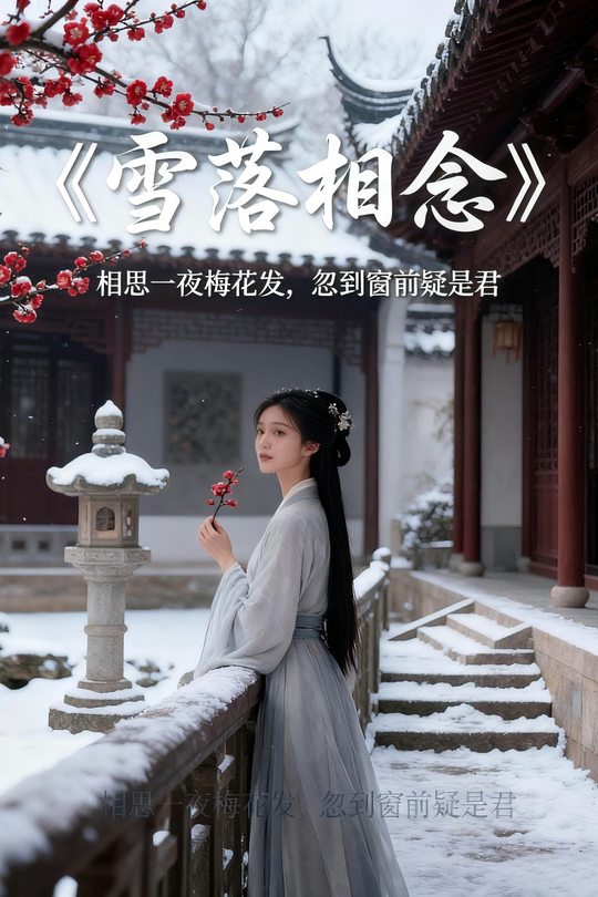 雪落相念封面