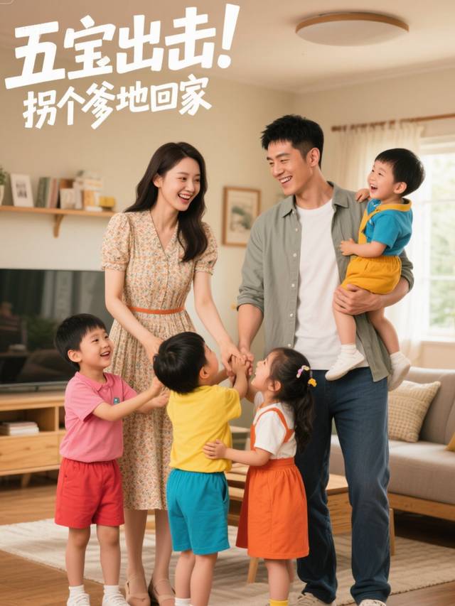 五宝出击!拐个爹地回家封面