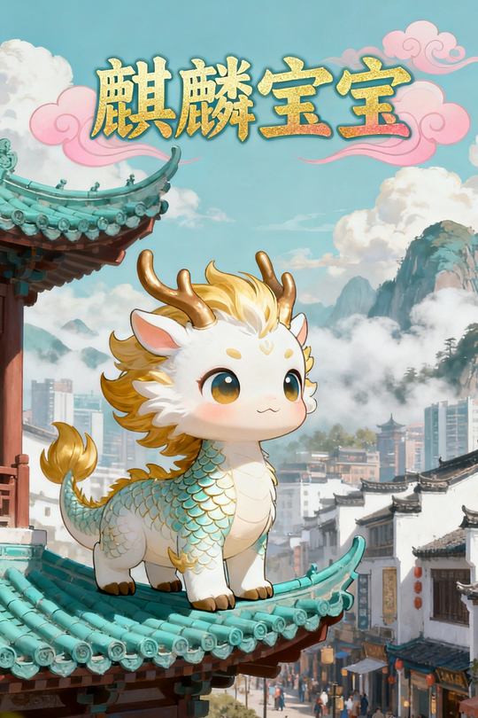 麒麟宝宝封面