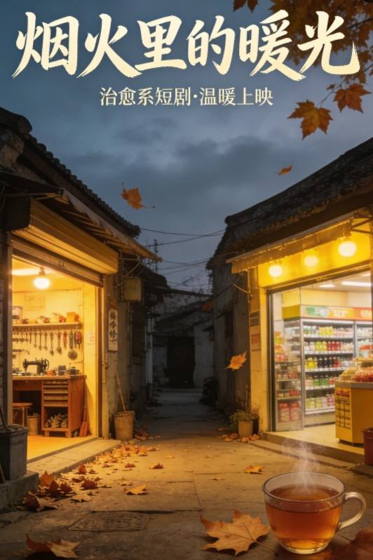 烟火里的暖光封面