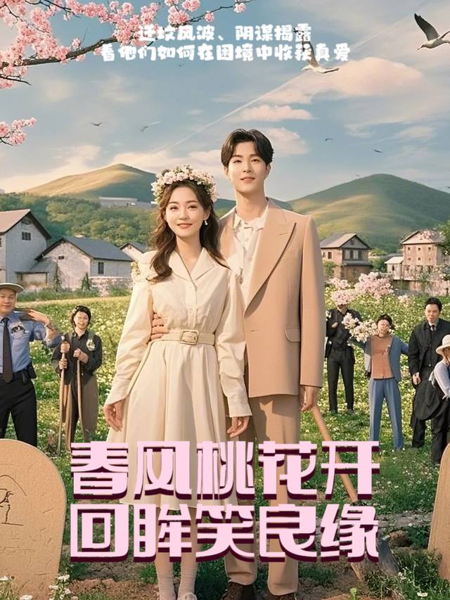 春风桃花开,回眸笑良缘封面