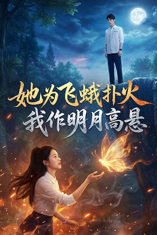 她为飞蛾扑火,我作明月高悬封面