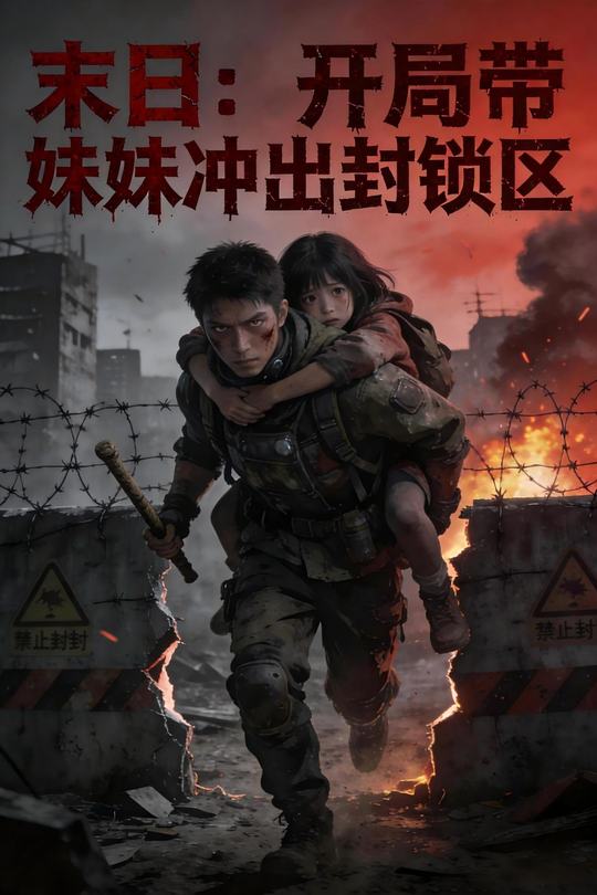 末日：开局带妹妹冲出封锁区封面