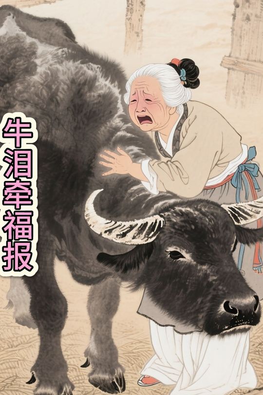 牛泪牵福报封面