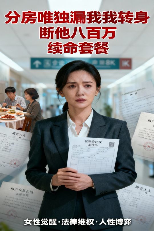 分房唯独漏我我转身断他八百万续命套餐封面