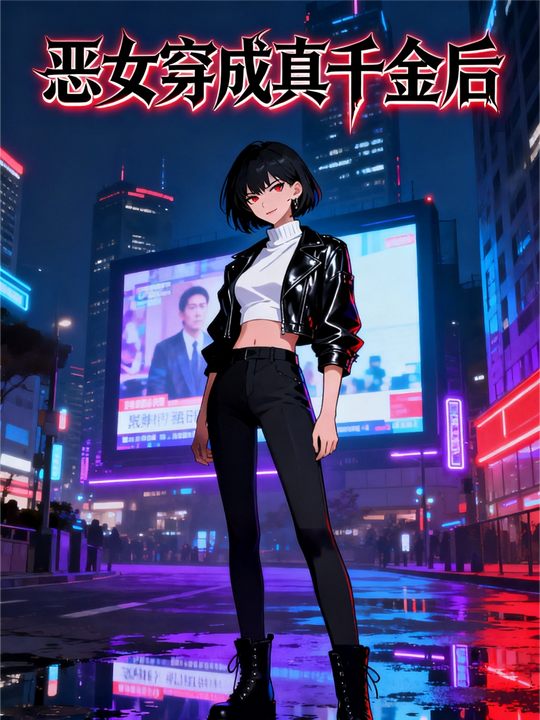 恶女穿成真千金后封面