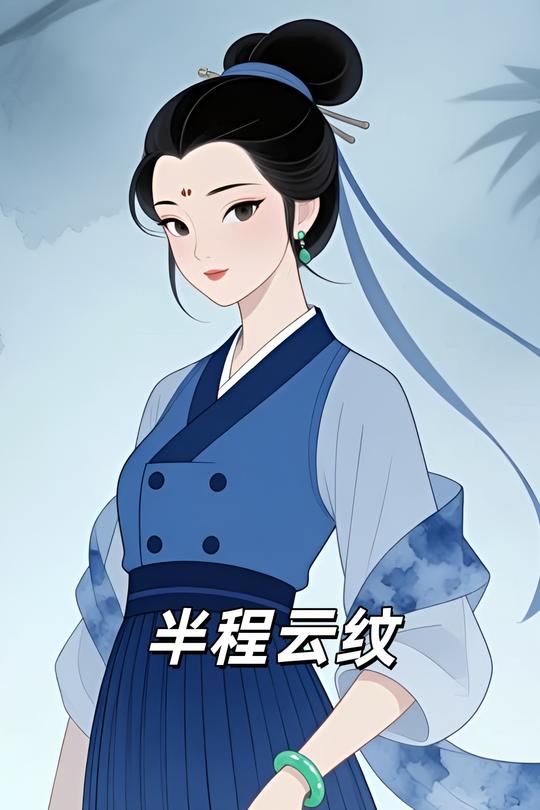 半程云纹封面