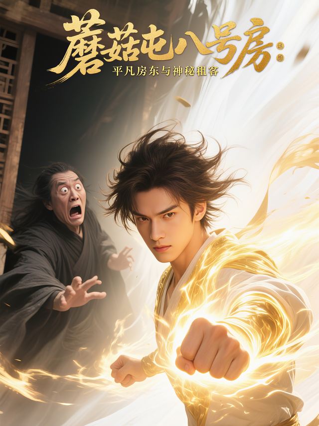 蘑菇屯八号房:平凡房东与神秘租客封面