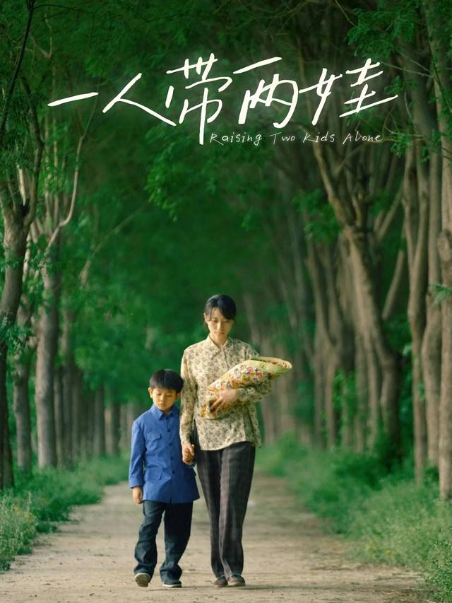 一人带两娃封面