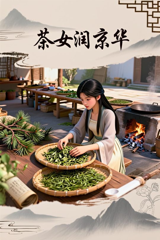 茶女润京华封面