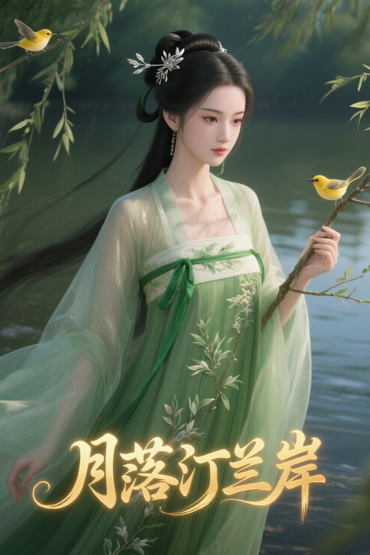 月落汀兰岸封面