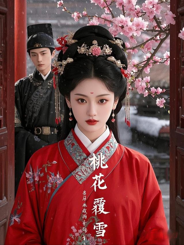 桃花覆雪封面