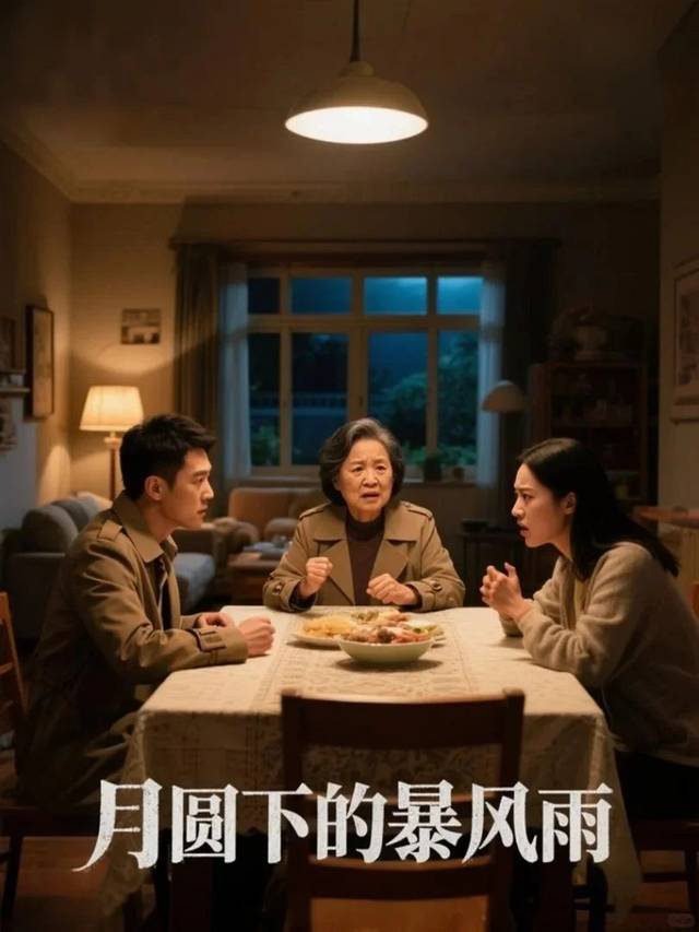 月圆下的暴风雨封面