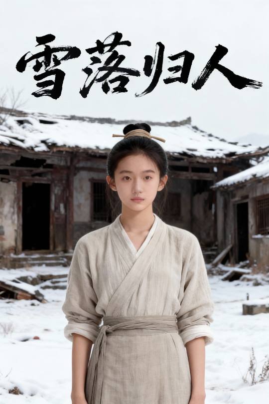 雪落归人封面