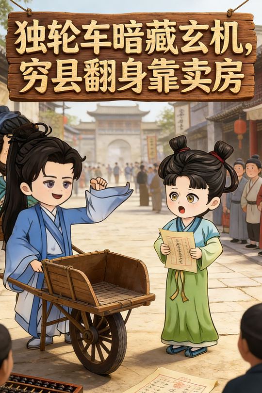 独轮车暗藏玄机,穷县翻身靠卖房封面
