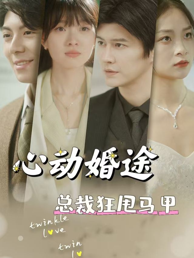 心动婚途,总裁狂甩马甲封面