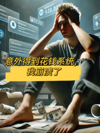 意外得到花钱系统后我崩溃了封面