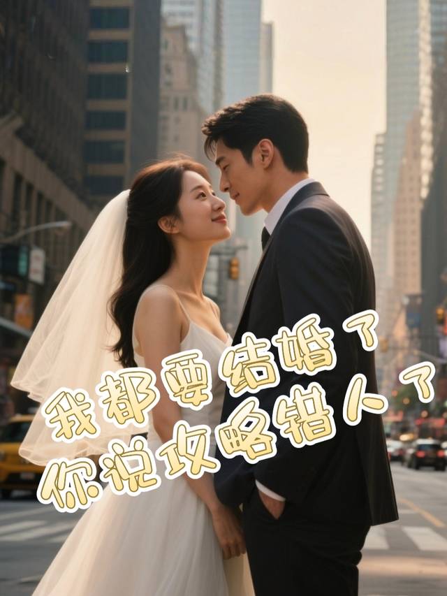 我都要结婚了你说攻略错人了封面