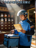 外卖小哥的中医觉醒记封面