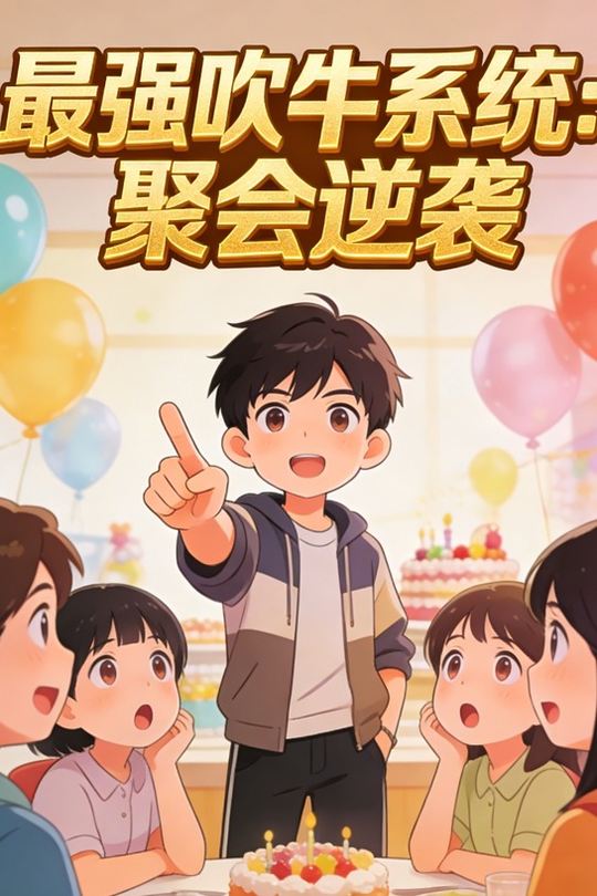 最强吹牛系统:聚会逆袭封面
