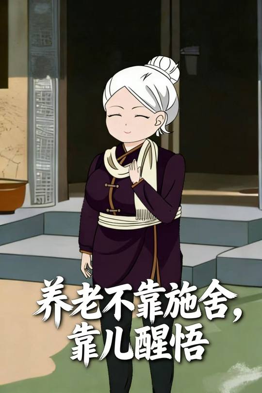 养老不靠施舍,靠儿醒悟封面
