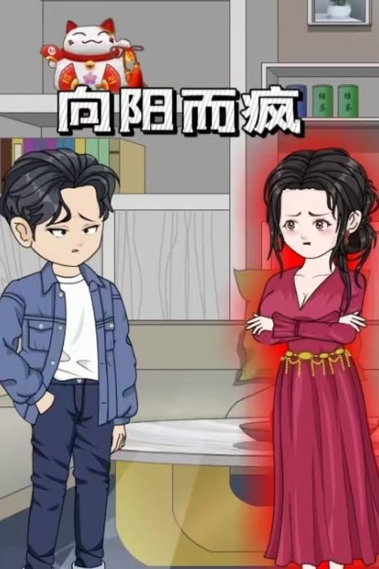 向阳而疯封面