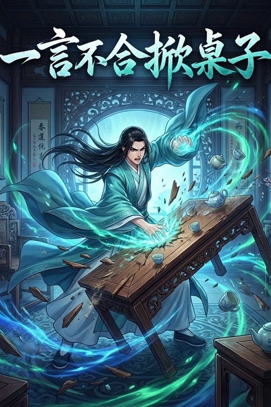 一言不合掀桌子封面