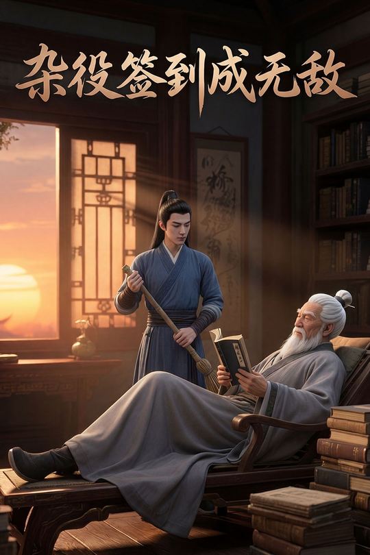 杂役签到成无敌封面
