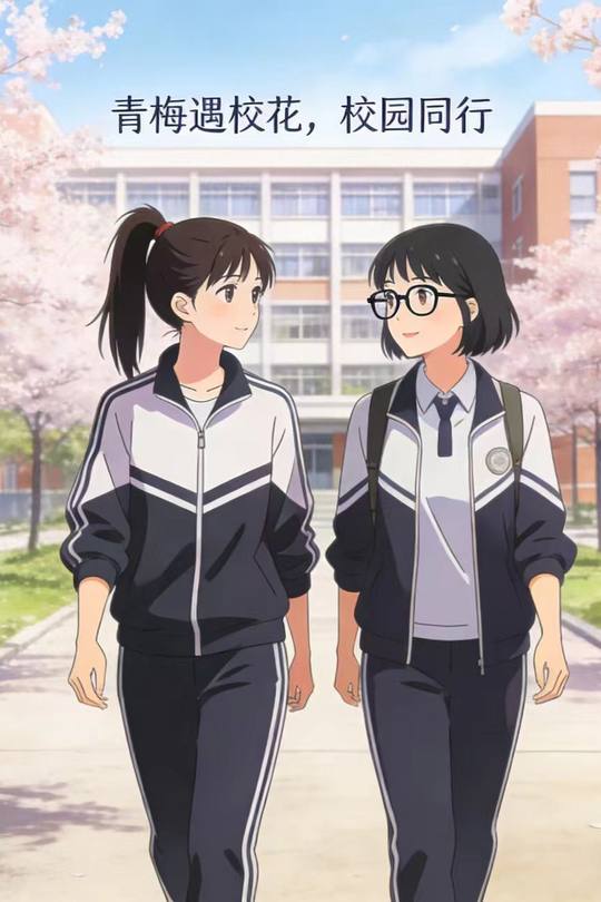 青梅遇校花,校园同行封面