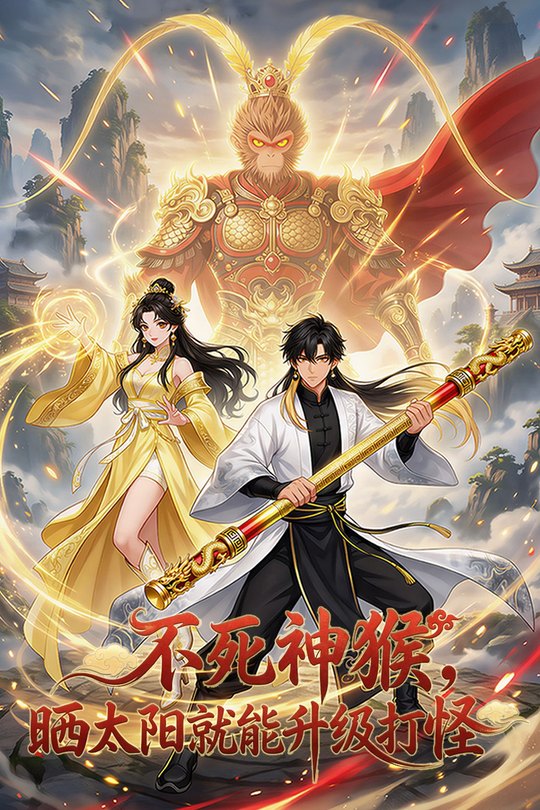 不死神猴,晒太阳就能升级打怪封面