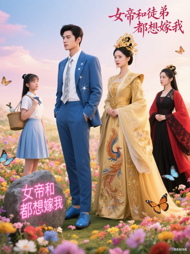 女帝和徒弟都想嫁我封面