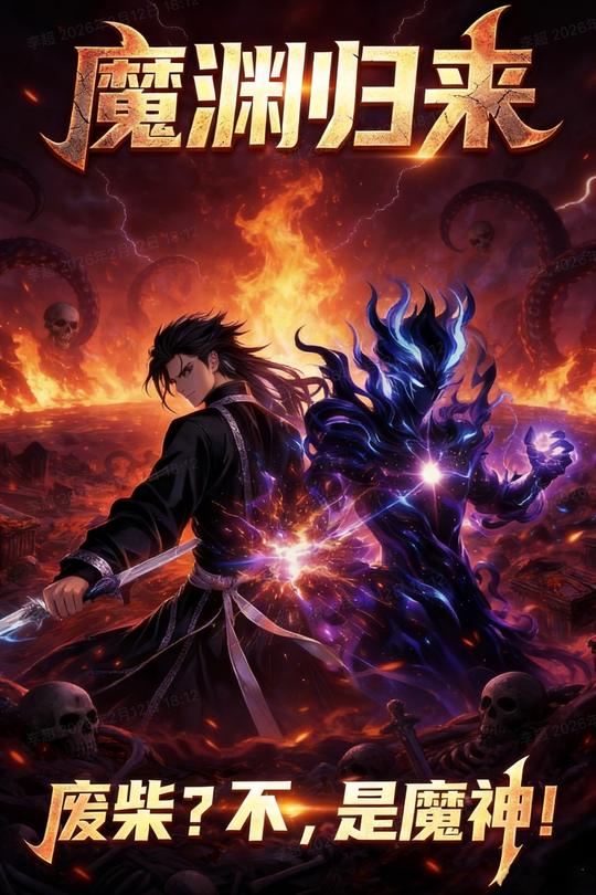 魔渊归来:废柴?不,是魔神!封面