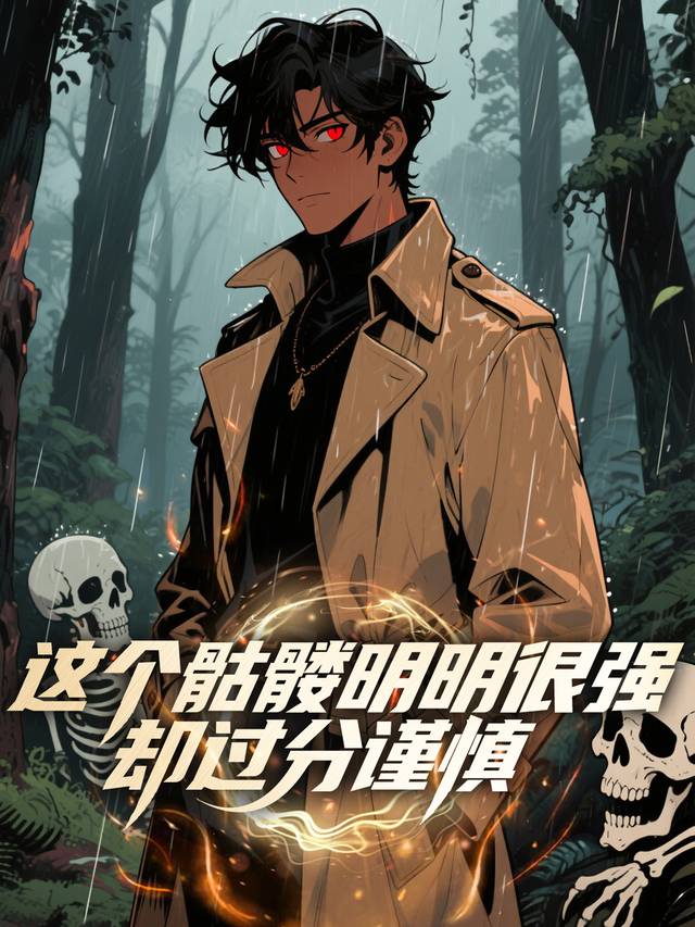 这个骷髅明明很强却过分谨慎封面
