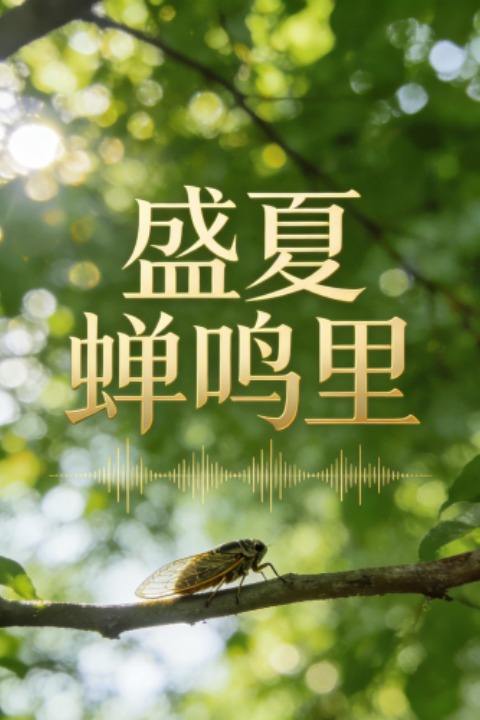 盛夏蝉鸣里封面
