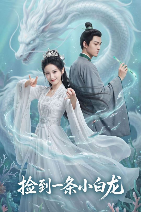 捡到一条小白龙封面