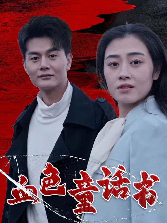 血色童话书封面