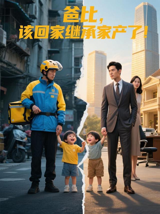 爸比,该回家继承家产了!封面