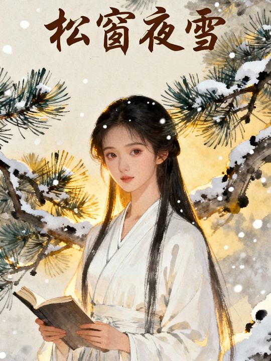 松窗夜雪封面