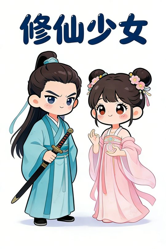 修仙少女封面