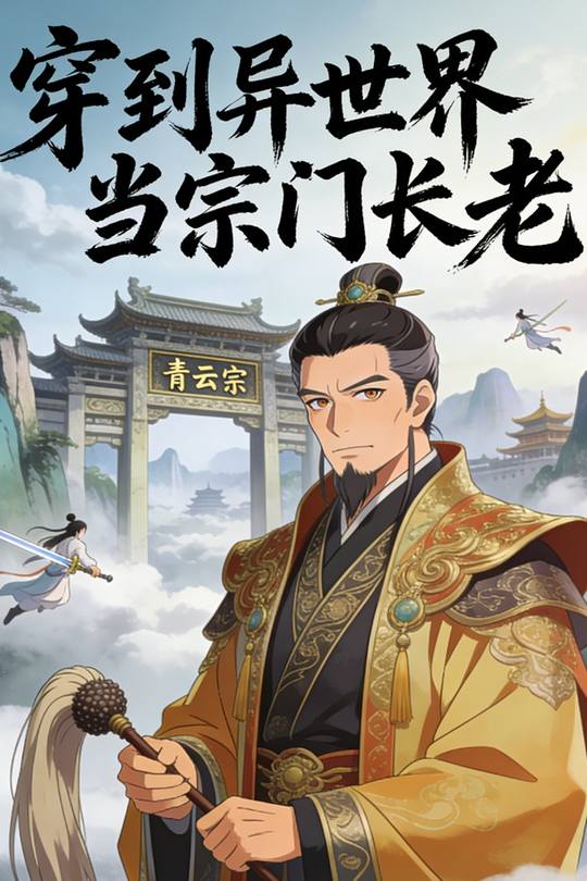 穿到异世界当宗门长老封面