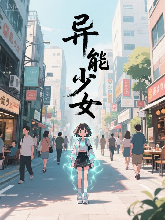 异能少女封面