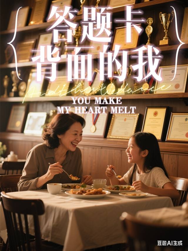 答题卡背面的我封面