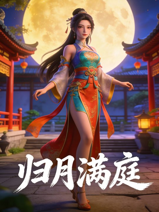 归月满庭封面